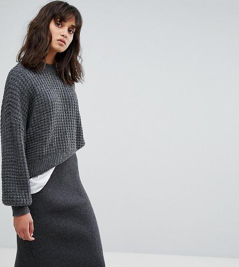 Weekday Waffle Knit Jumper