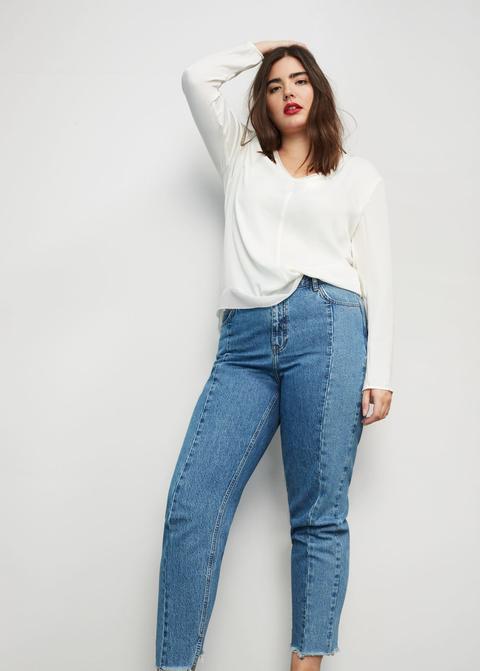 Blusa Fluida Panel