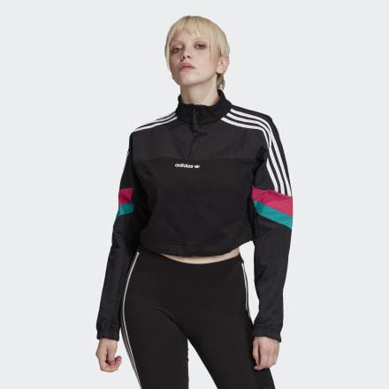 sudadera crop top adidas