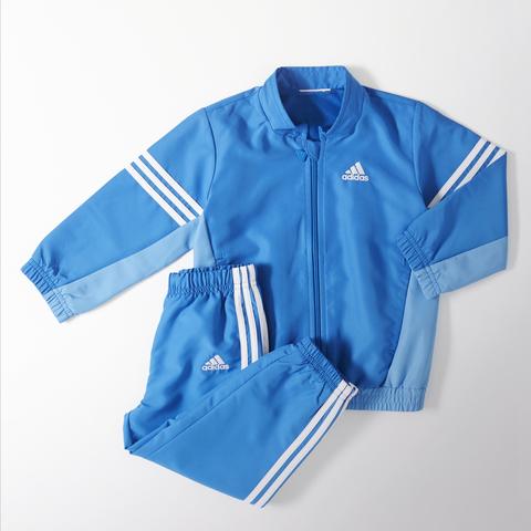 Sudadera Tejida Tres Rayas Bebé - Azul Adidas | Adidas España