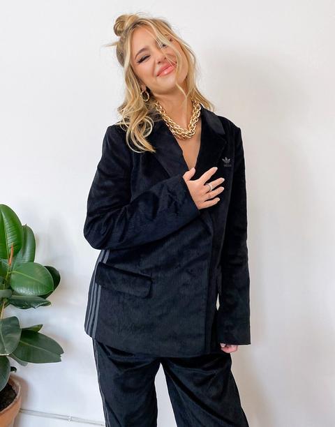Americana Negra De Pana Comfy Cords De 