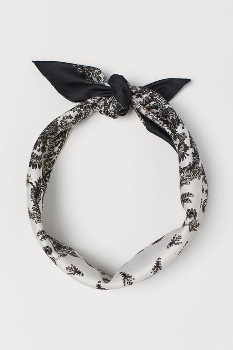 H & M - Foulard Fantasia - Nero