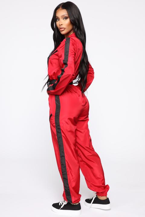 windbreaker jumpsuit