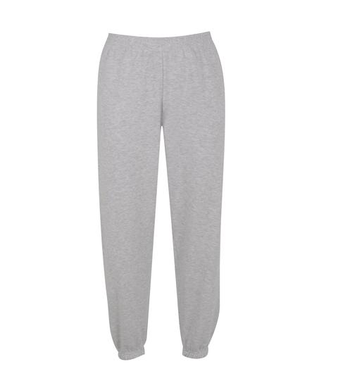 Pale Grey Jersey Cuffed Joggers New Look