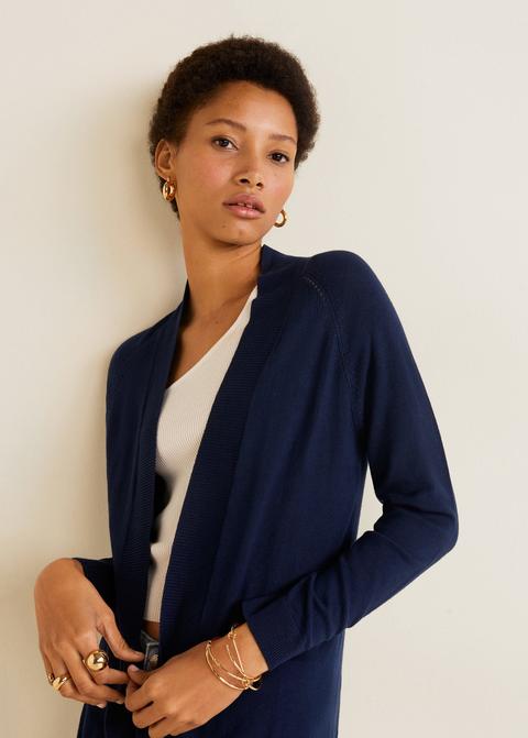 Cardigan Long Ajouré