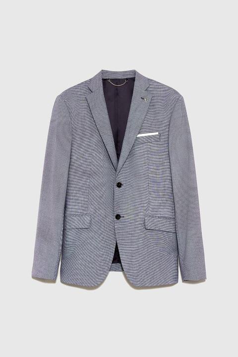 Blazer Da Completo Occhio Di Pernice