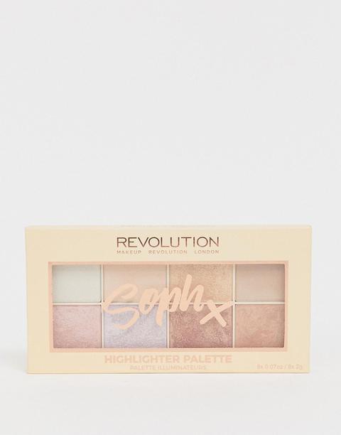 Revolution X Soph Highlighter Palette-multi
