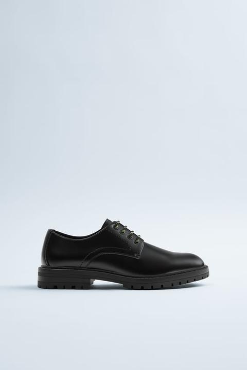 zara black shoe