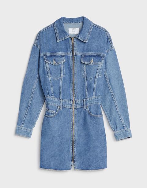 Vestido Denim Cremallera