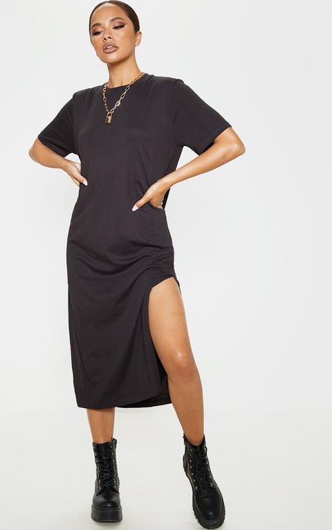 t shirt dress with split