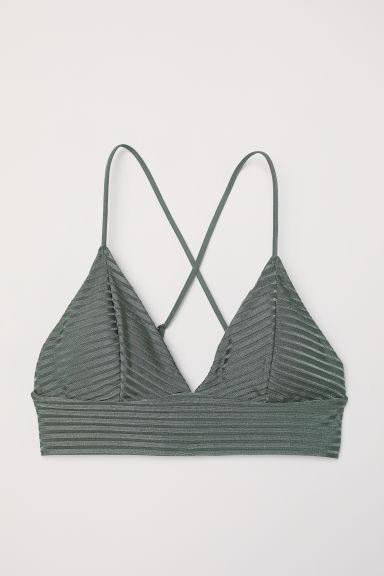 H & M - Top De Bikini - Verde