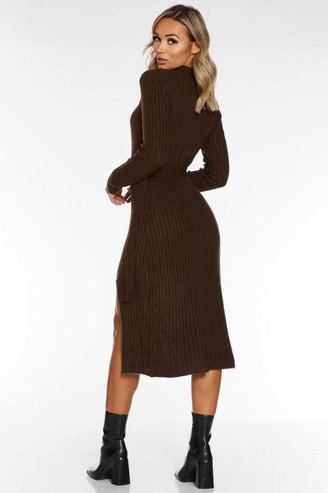 brown jumper skirt