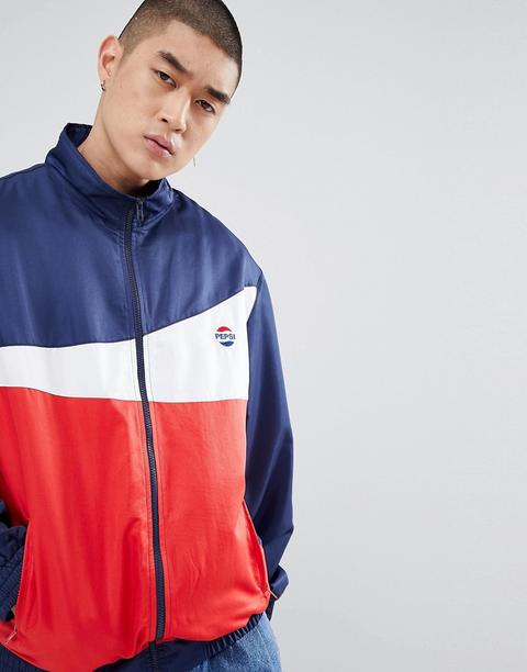 Chaqueta De Tenis Azul Marino De Sweet Sktbs X Pepsi