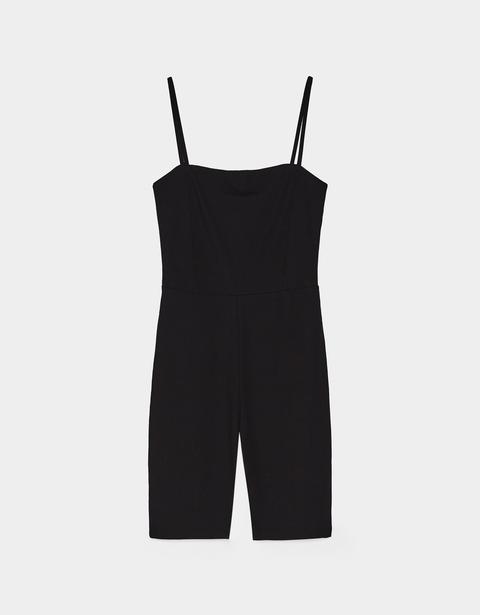 Strappy Fitted Romper