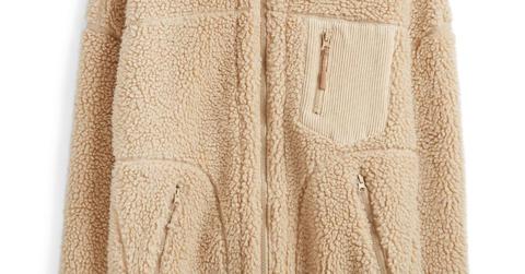 Nude Fleece Coat