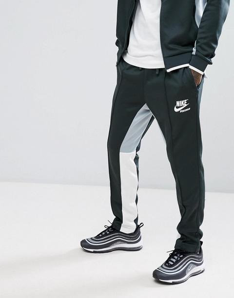 Nike - Archive 941849-332 - Joggers Stile Rétro Verdi - Verde