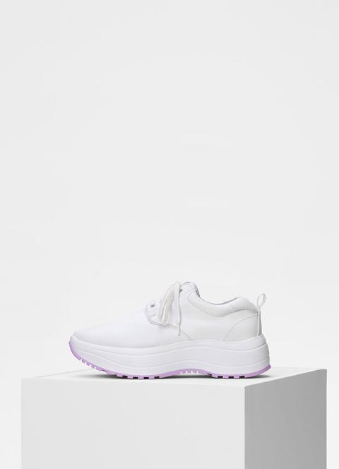 Delivery Sneaker In Calfskin