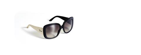 Gafas "dior Lady Lady 1", Negro, Marfil