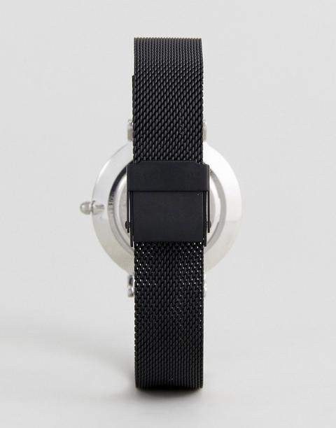 Daniel Wellington- Orologio Con Cinturino In Maglia Metallica Classico Nero  Da 32 Mm - Nero from ASOS on 21 Buttons