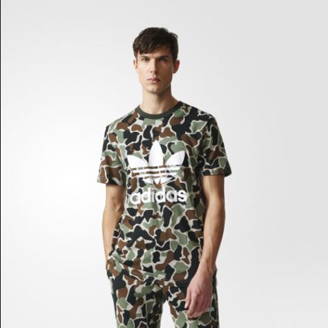 T-shirt Camouflage Trefoil