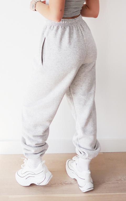 ash grey casual joggers