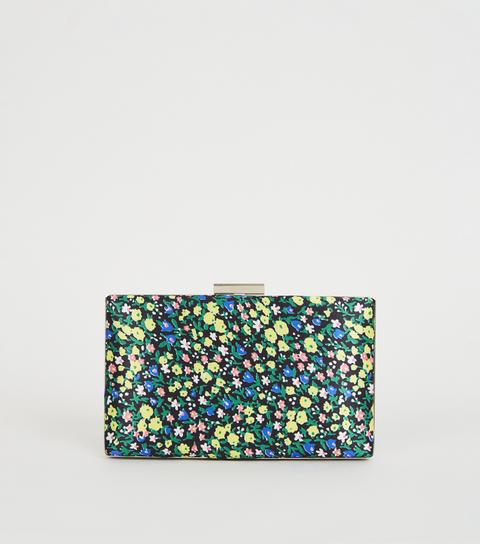 blue clutch bag new look