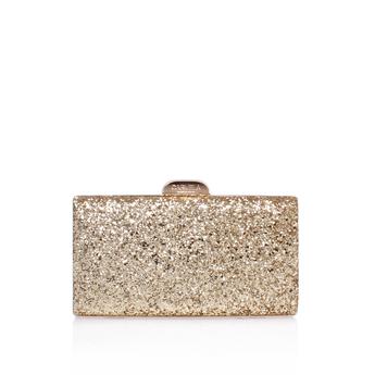 Carvela Gigi Clutch - Gold Clutch Bag