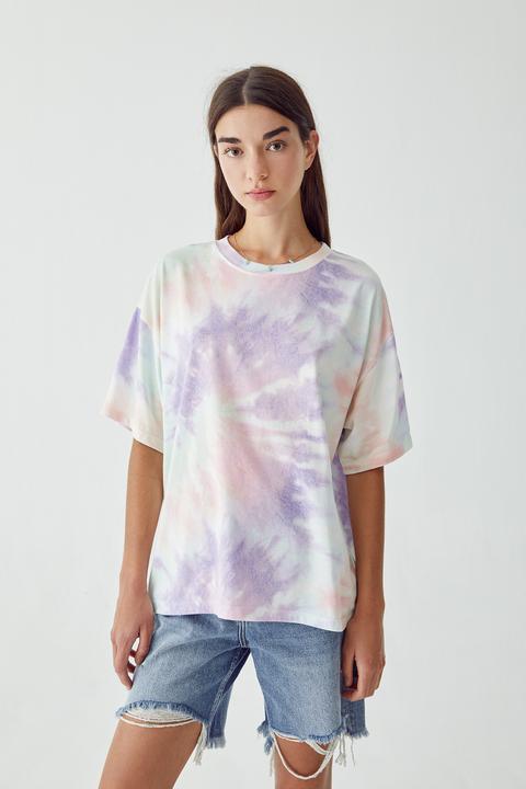 Camiseta Tie-dye Multicolor