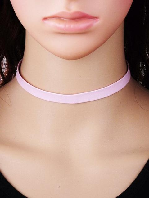 Pu Leather Choker Necklace