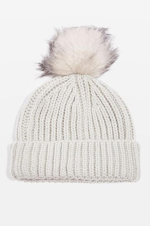 Pom Pom Beanie Hat