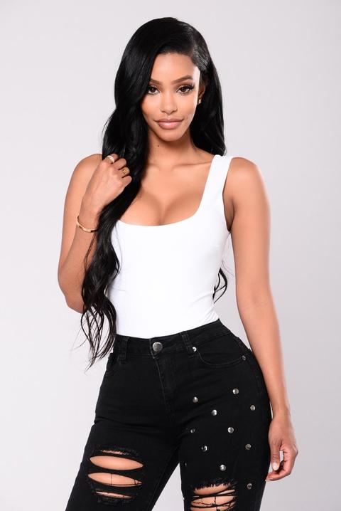 Vizela Bodysuit - White