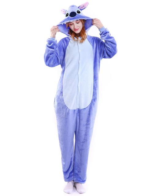 Zip Back Cartoon Plush Onesie