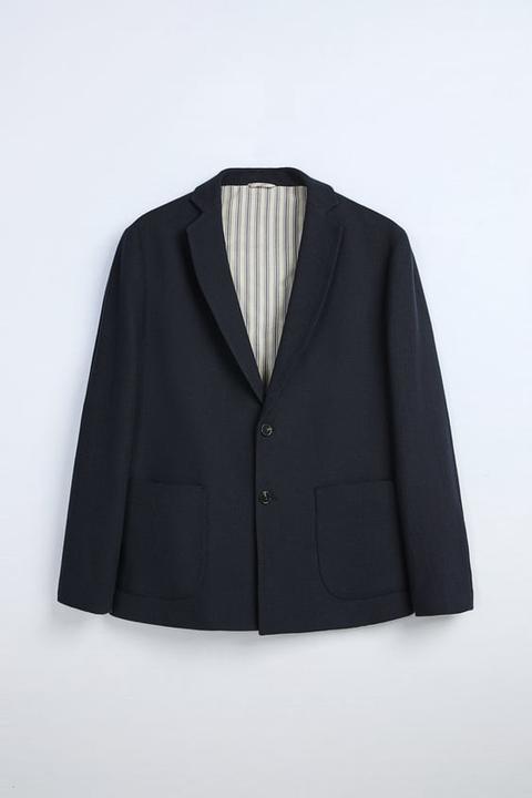 Blazer Relaxed Estructura