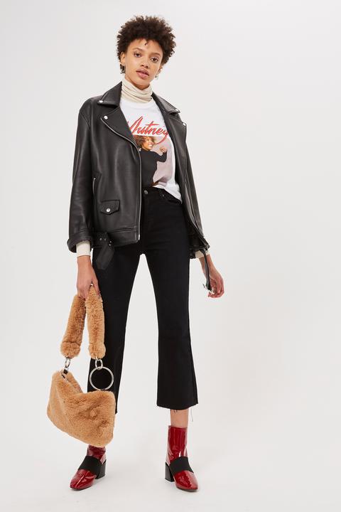 Womens Washed Black Dree Cropped Jeans - Washed Black, Washed Black