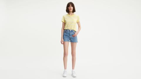 Levi&#39;s&#174; 501&#174; High Rise Shorts Kadın Mavi Jean Şort