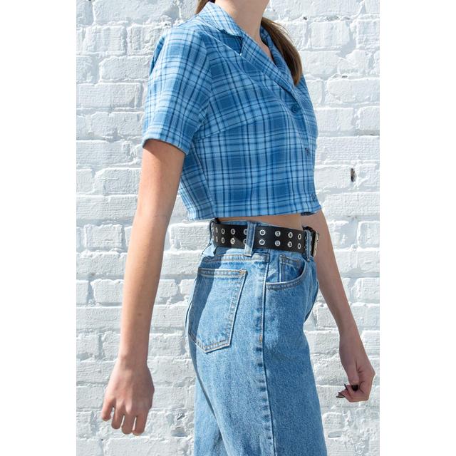 checkered belt brandy melville