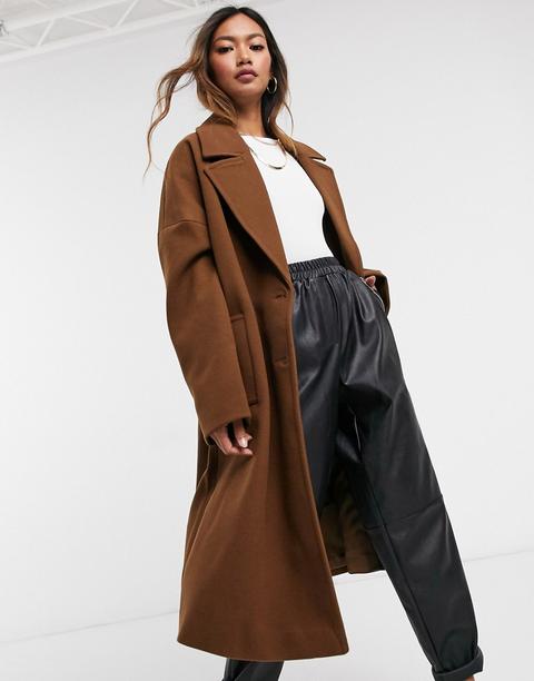 Vero Moda - Manteau Ajusté - Marron