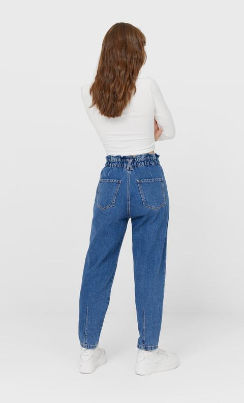 Jeans Baggy Goma