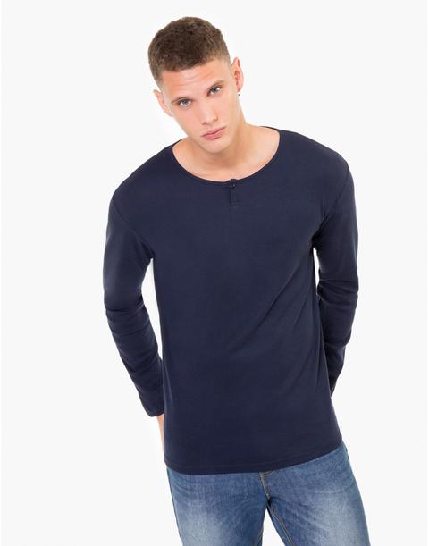 Camiseta Panadera Slim Fit Azul