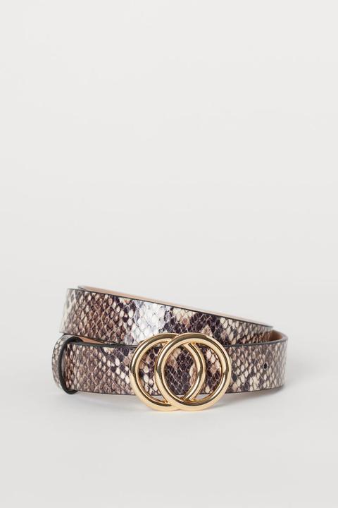 Ceinture Fine - Chocolat