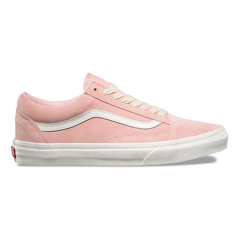 Vans Zapatillas Old Skool Herringbone Lace (english Rose-marshmallow) Mujer Rosa