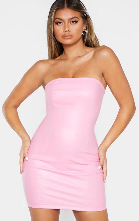 baby pink bodycon dress