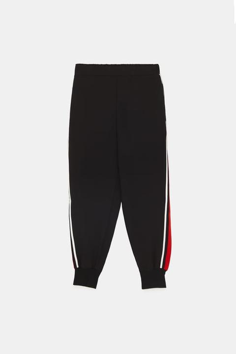 Pantaloni Jogger Striscia