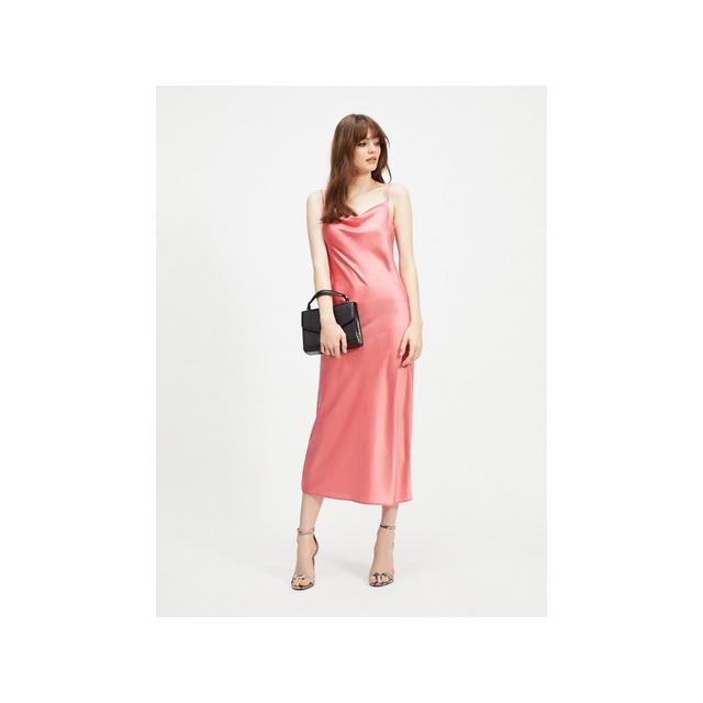 miss selfridge coral dress