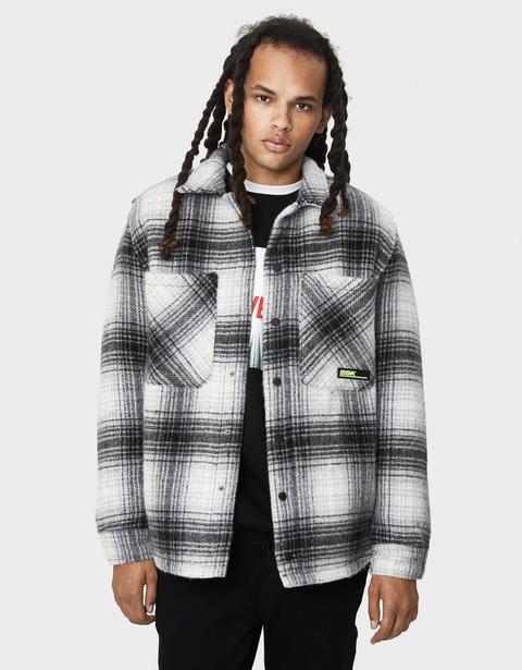 Sobrecamisa De Paño Con Cuadros