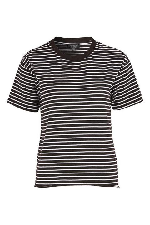 Stripe Nibbled T-shirt