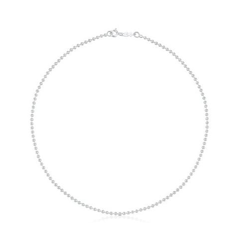 Gargantilla De Plata Con Bolas De 2,2 Mm, 40 Cm Tous Chain