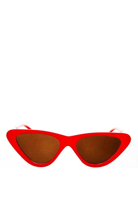 Polly '90s Pointy Cat Eye Sunglasses