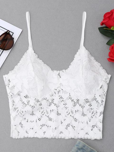 Bralette In Pizzo