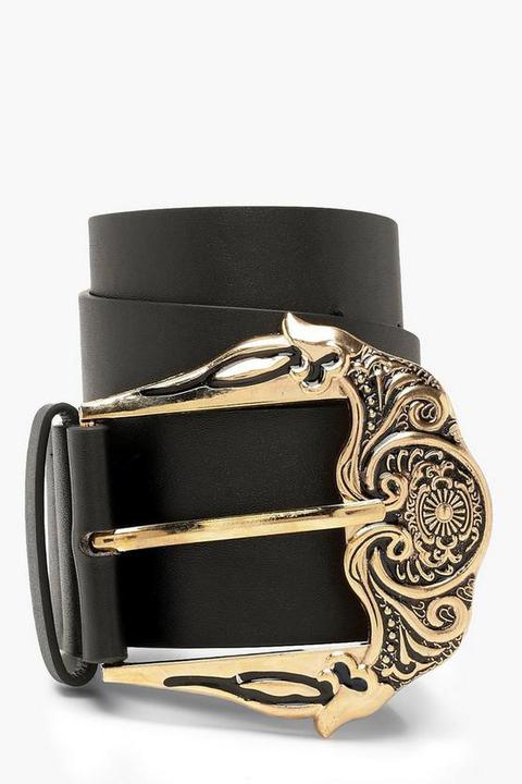 Oversized Western Waist Belt
